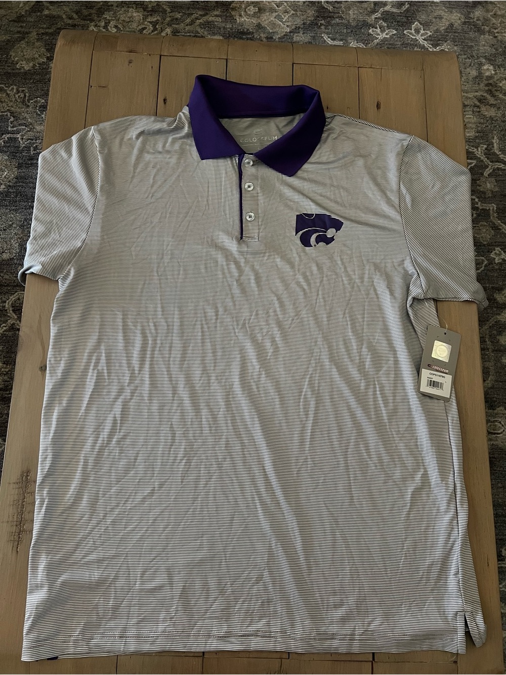 K-State Polo Kansas wildcats large nwt